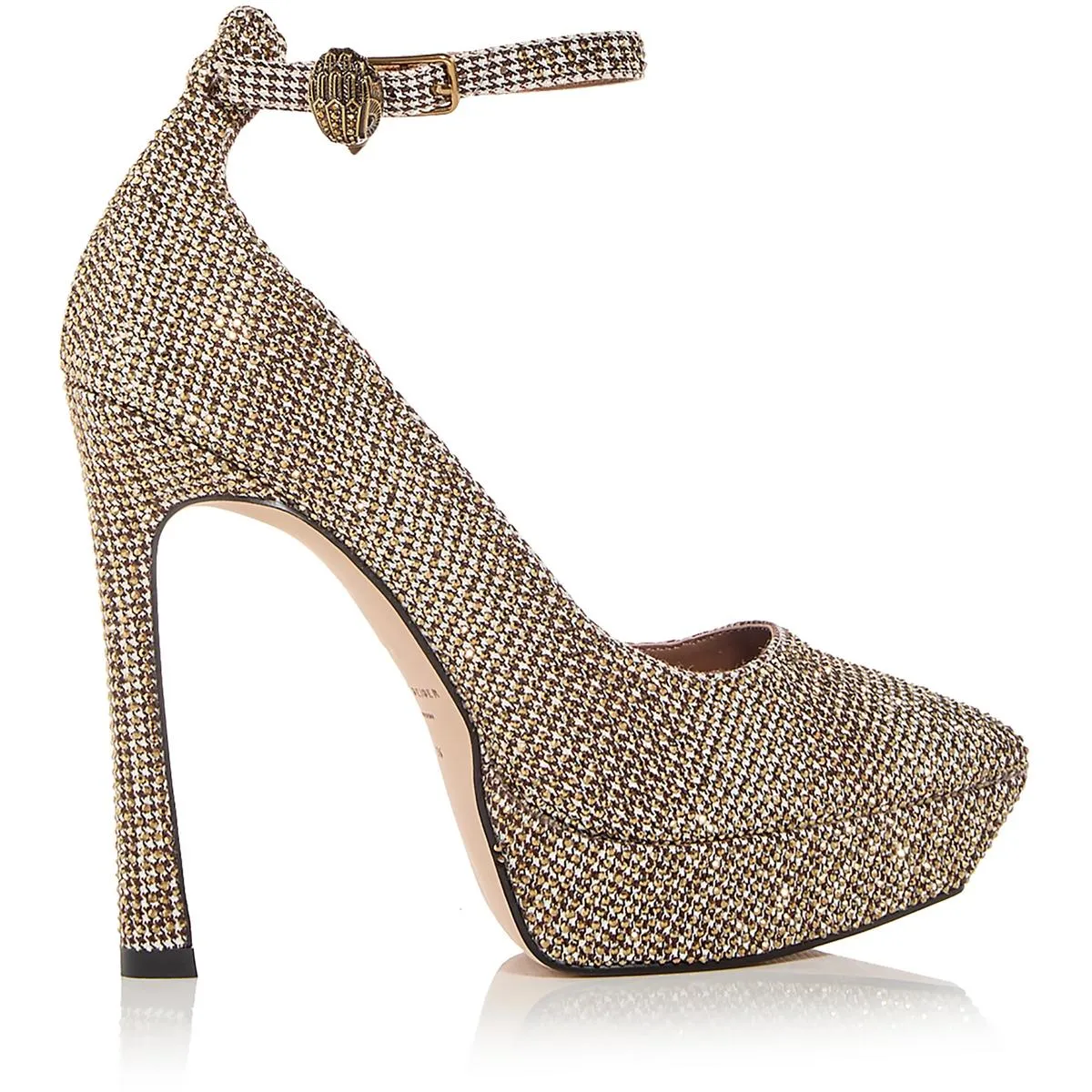 9557240609 Womens Rhinestone Manmade Ankle Strap
