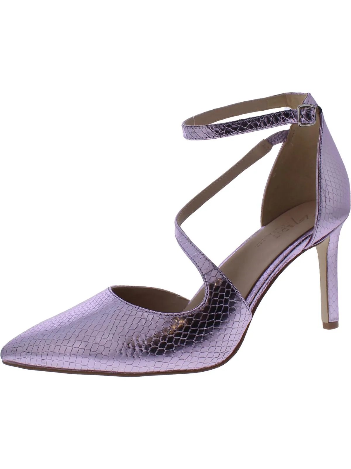 Abilyn Womens Comfort Insole Pointed Toe Ankle Strap