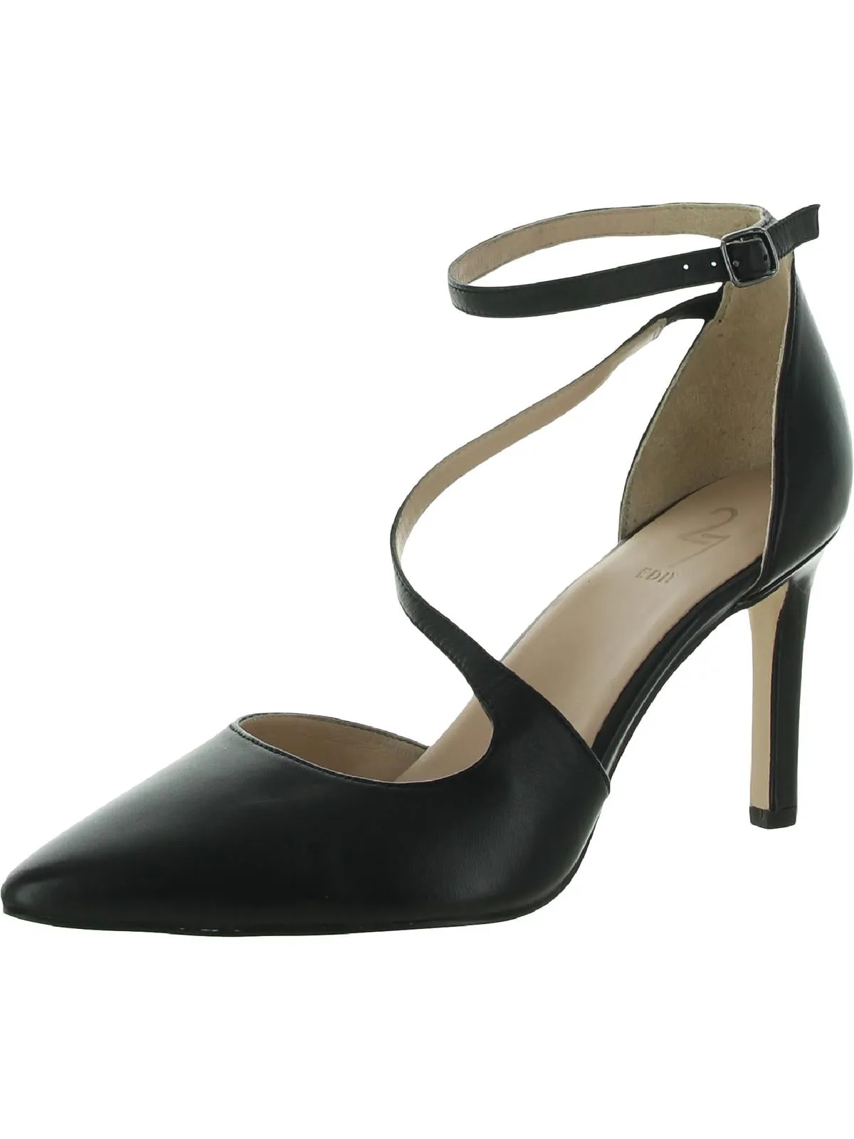 Abilyn Womens Comfort Insole Pointed Toe Ankle Strap