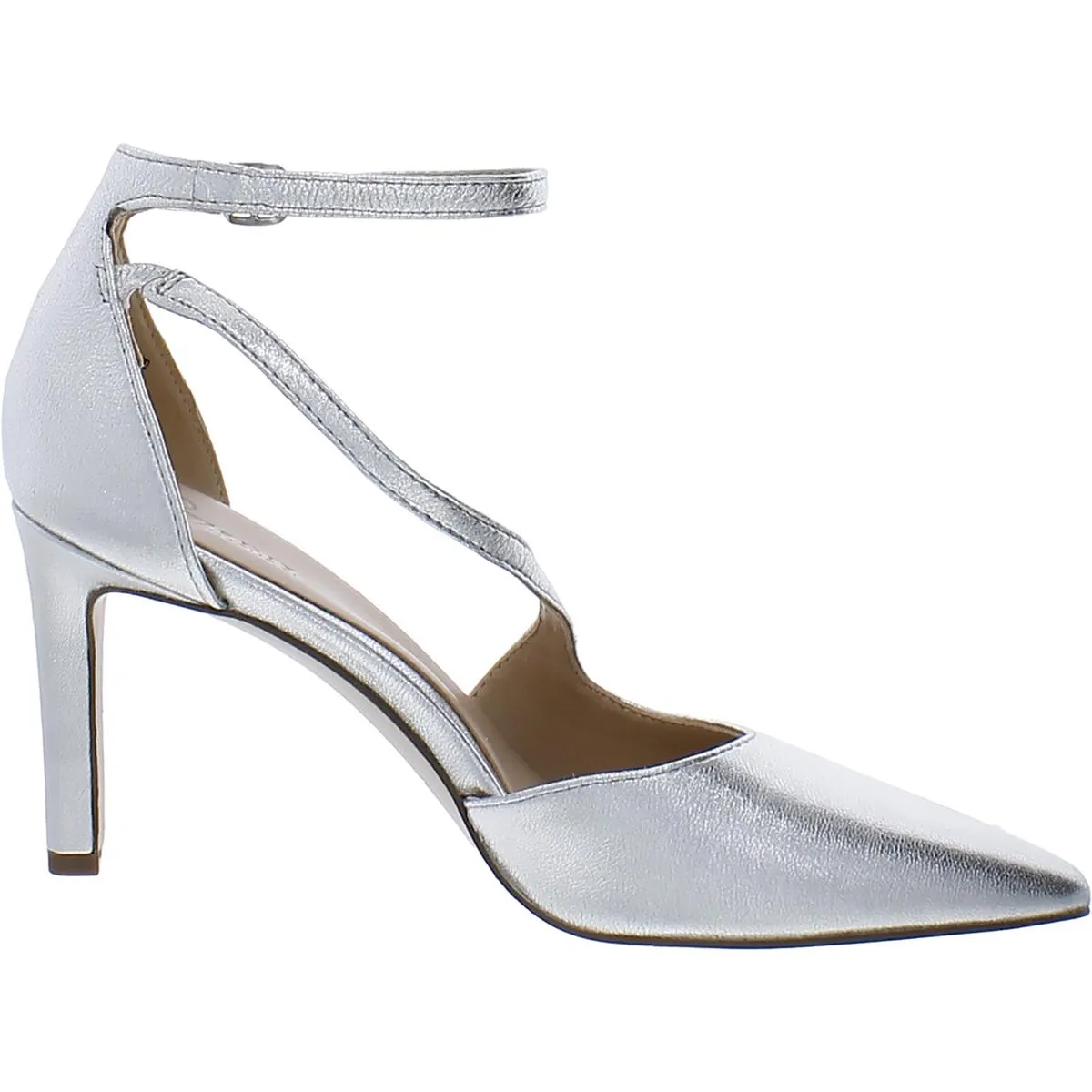 Abilyn Womens Comfort Insole Pointed Toe Ankle Strap