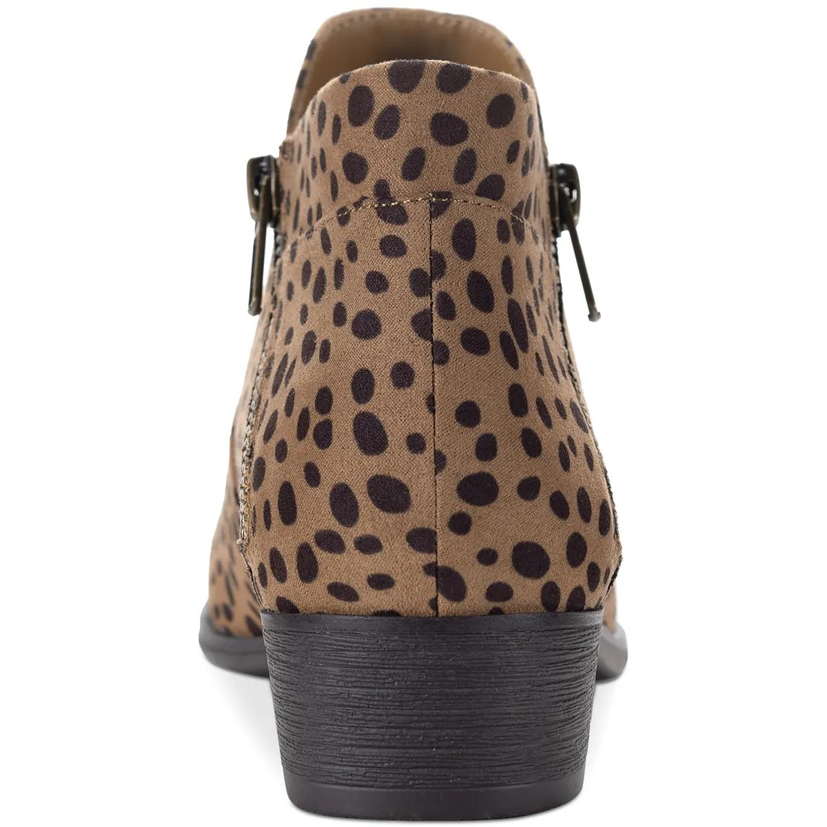 Adelinee Womens Zipper Ankle Boots