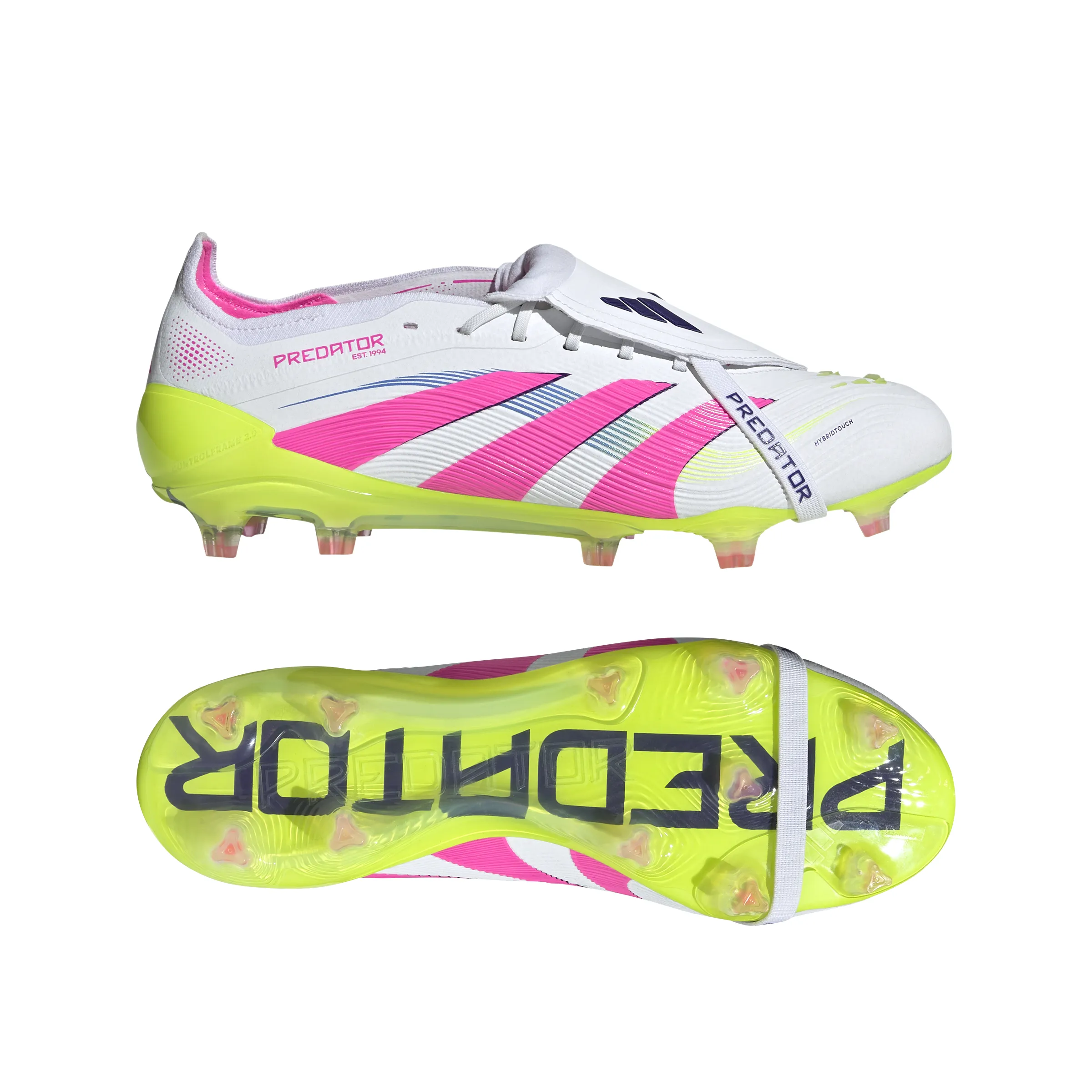 adidas Predator Elite FT FG Firm Ground - FTWhite/ LucPink/ Luclem