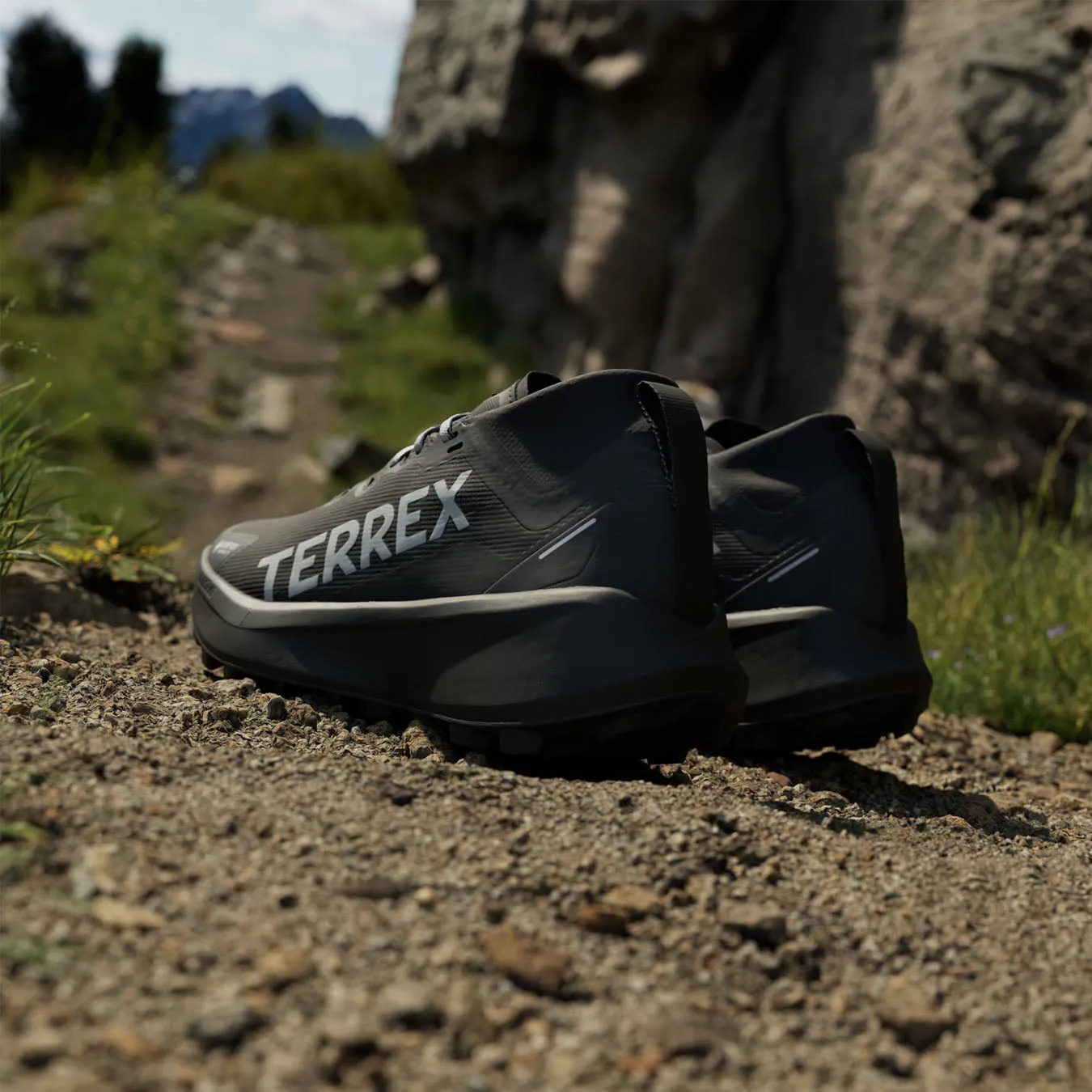 Adidas Terrex Womens Terrex Agravic trail running shoes GTX Black