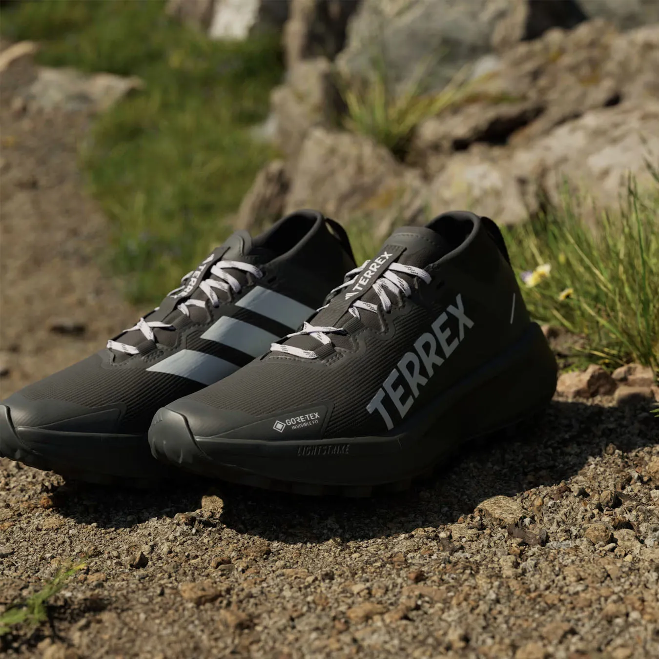 Adidas Terrex Womens Terrex Agravic trail running shoes GTX Black