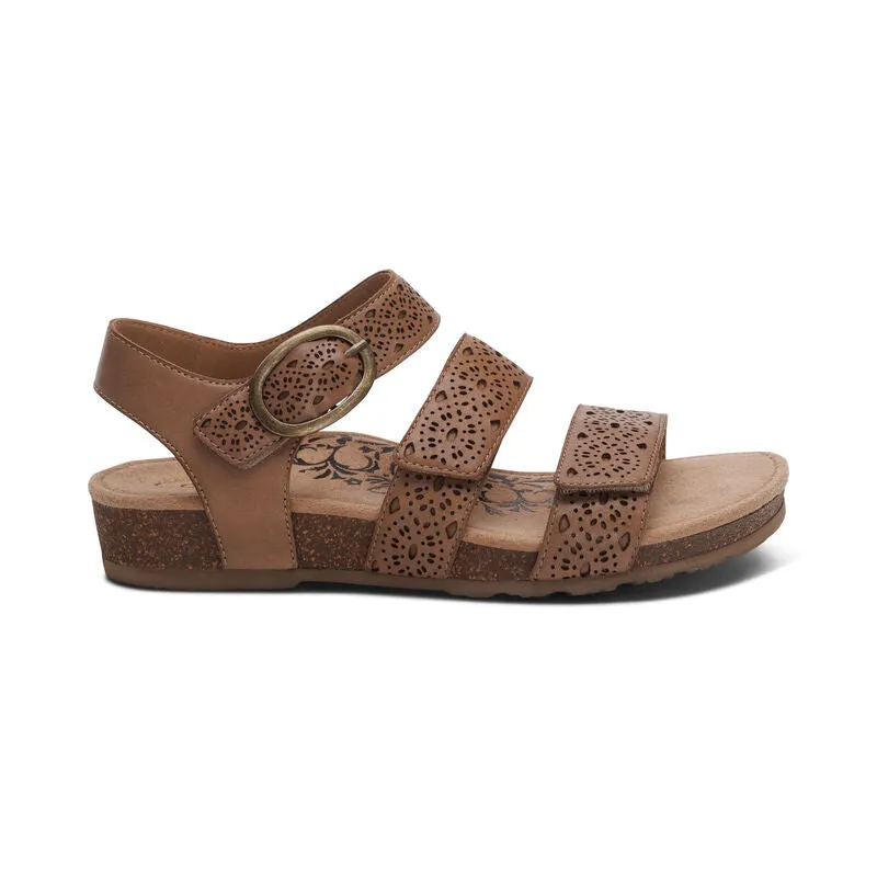 AETREX LILLY TAUPE CUTOUT