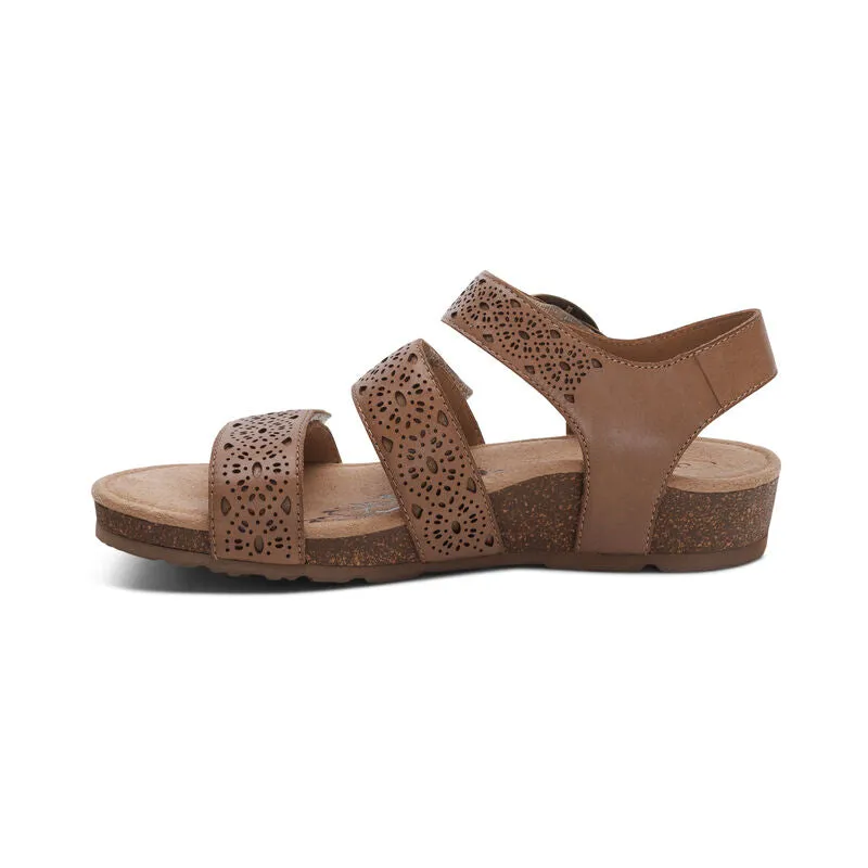 AETREX LILLY TAUPE CUTOUT