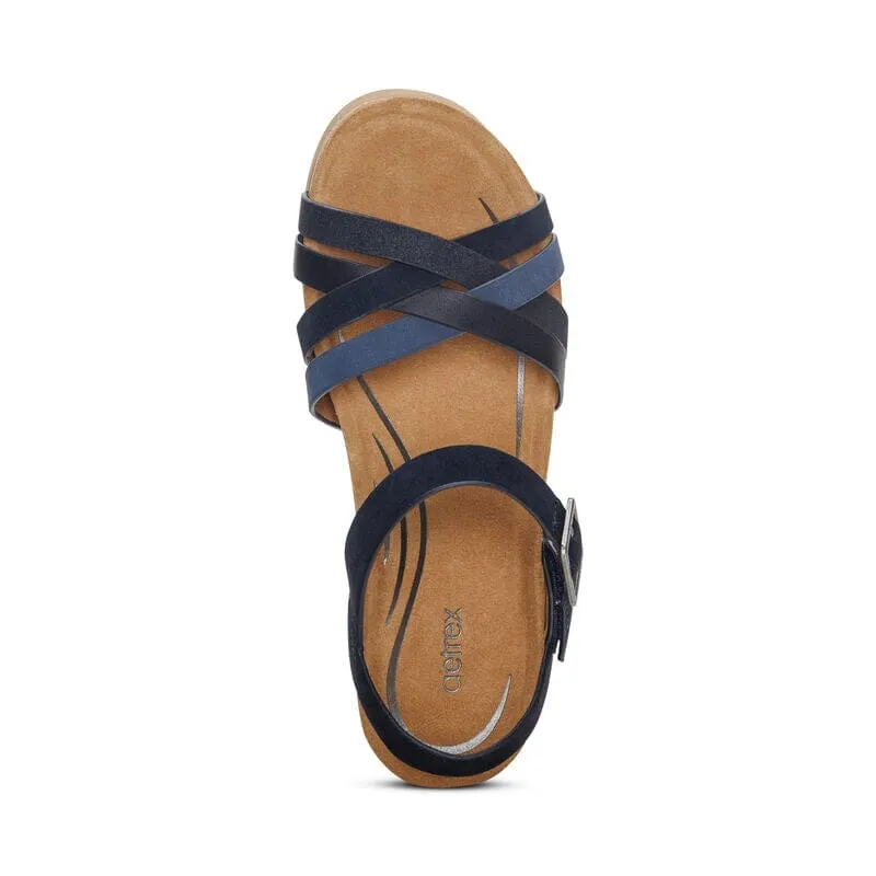 AETREX NOELLE ARCH SUPPORT WEDGE