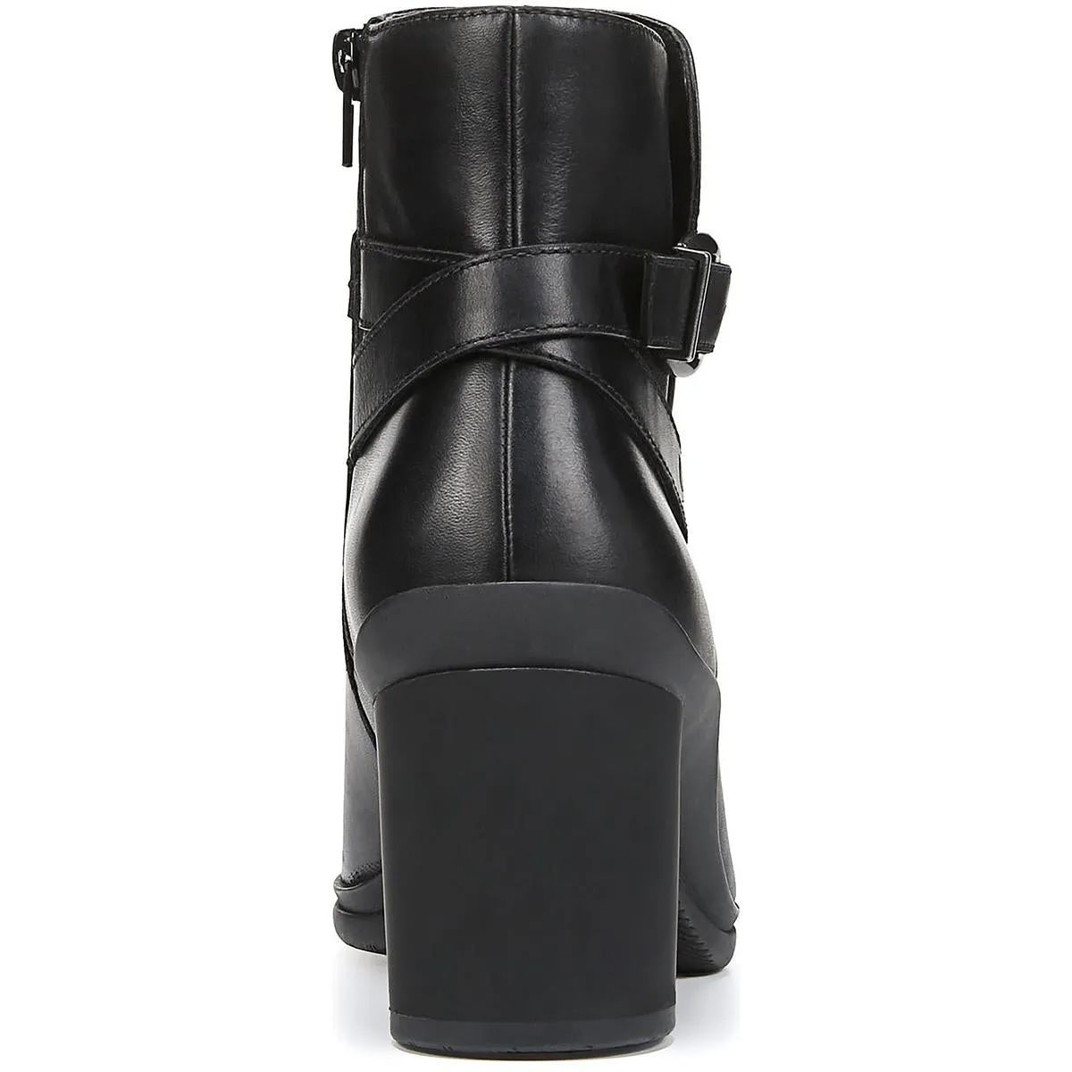 Aimee Womens Leather Water Repellent Ankle Boots