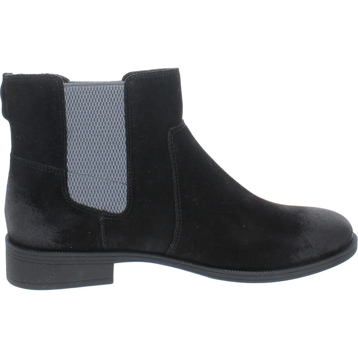 Alana Womens Suede Ankle Chelsea Boots