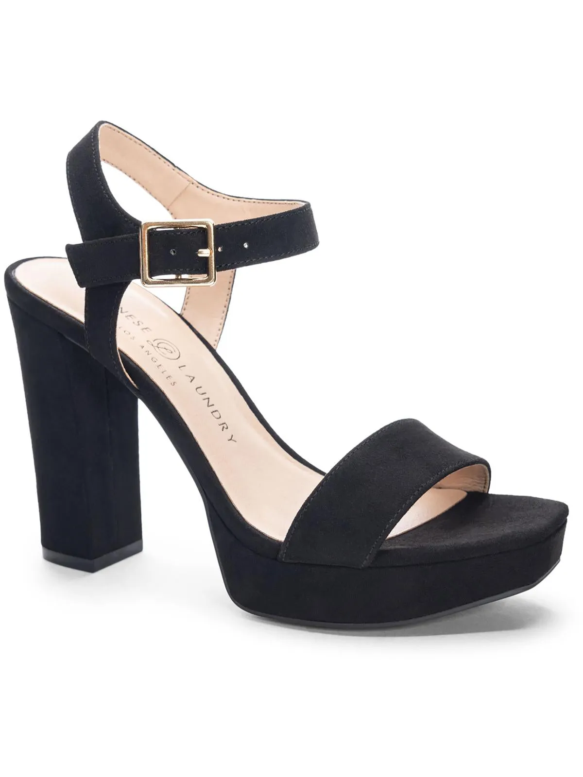 Alanah Womens Comfort Insole Comfort Heels