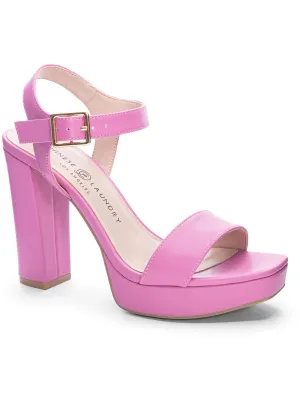Alanah Womens Comfort Insole Comfort Heels