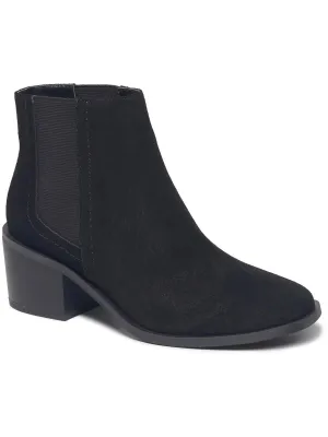 Alicia Womens Suede Ankle Boots