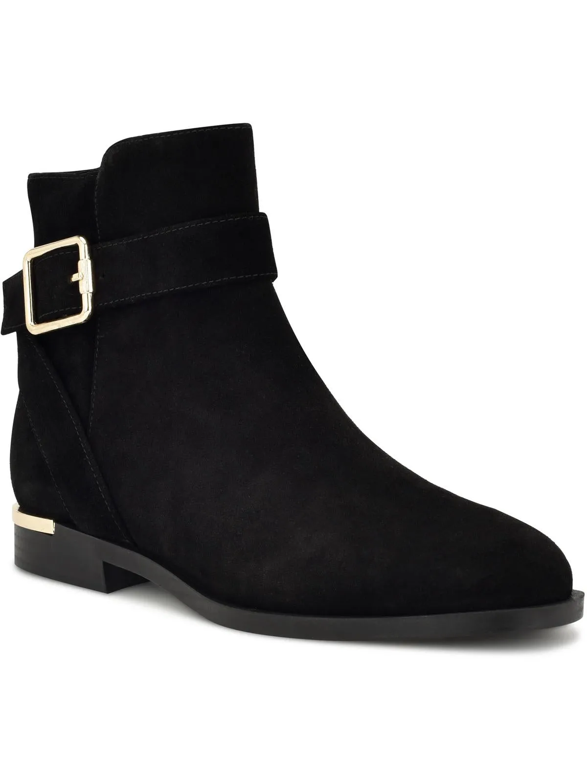 Alleva Womens Leather Ankle Booties