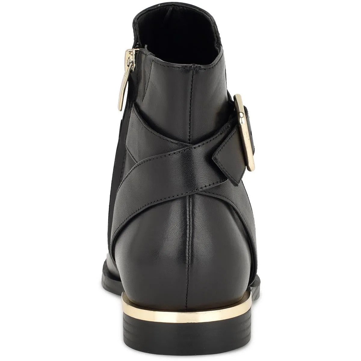 Alleva Womens Leather Ankle Booties