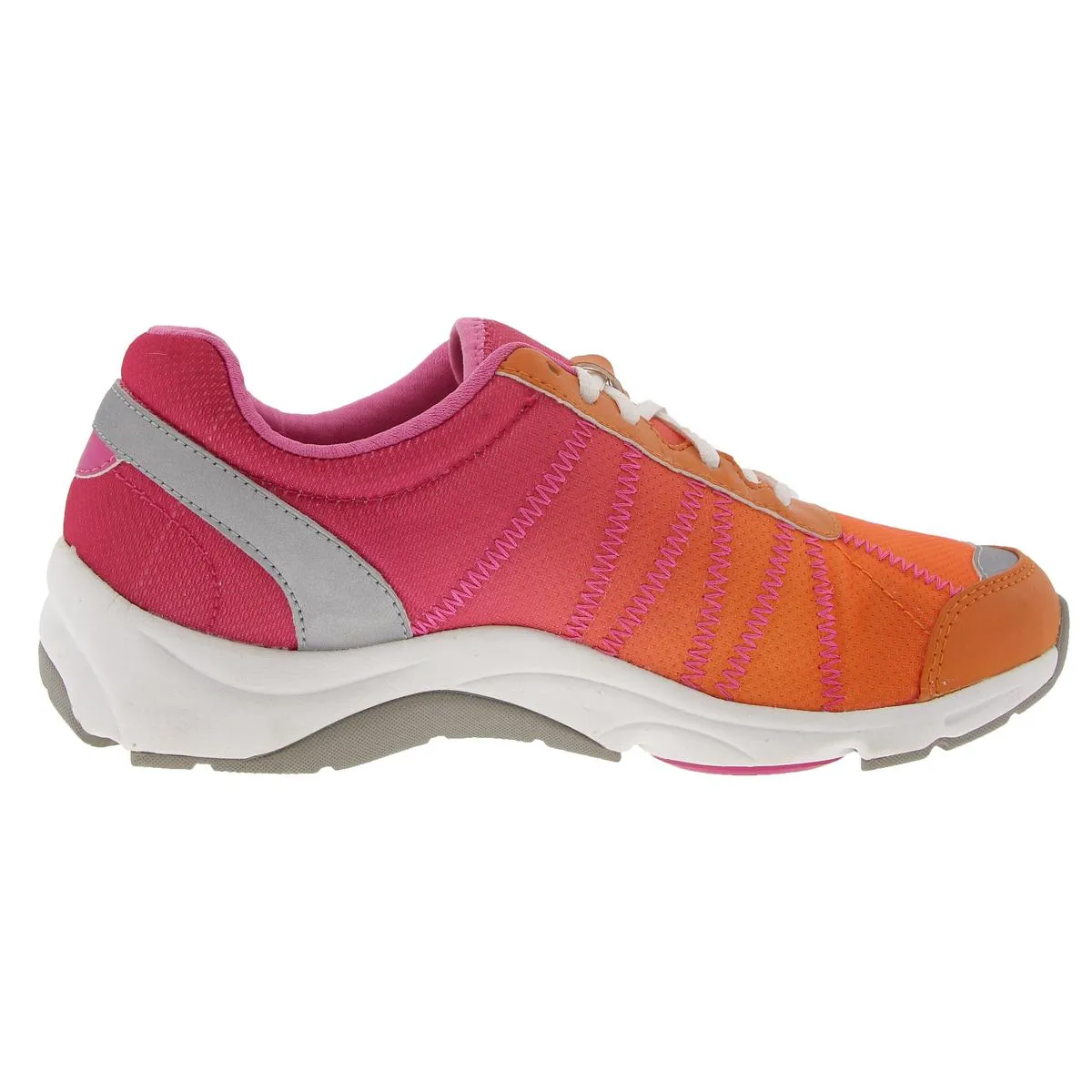 Alliance Womens Mesh Lace-Up Walking Shoes
