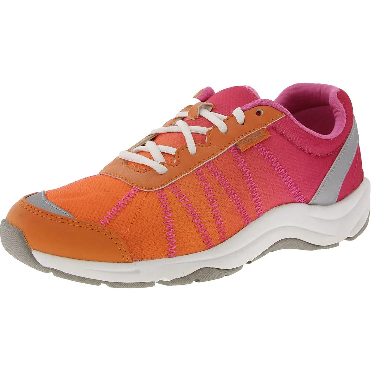Alliance Womens Mesh Lace-Up Walking Shoes