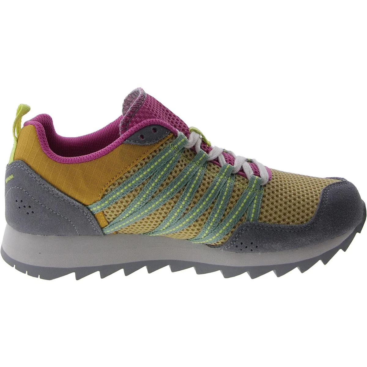 Alpine Sneaker Womens Lace Up Outdoor Hiking Shoes