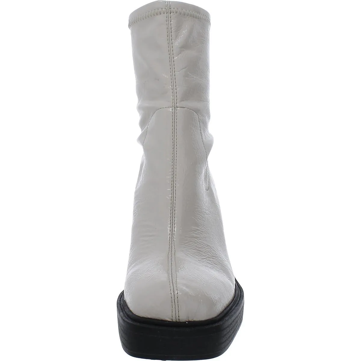 Amber Womens Pull-on Chunky Ankle Boots