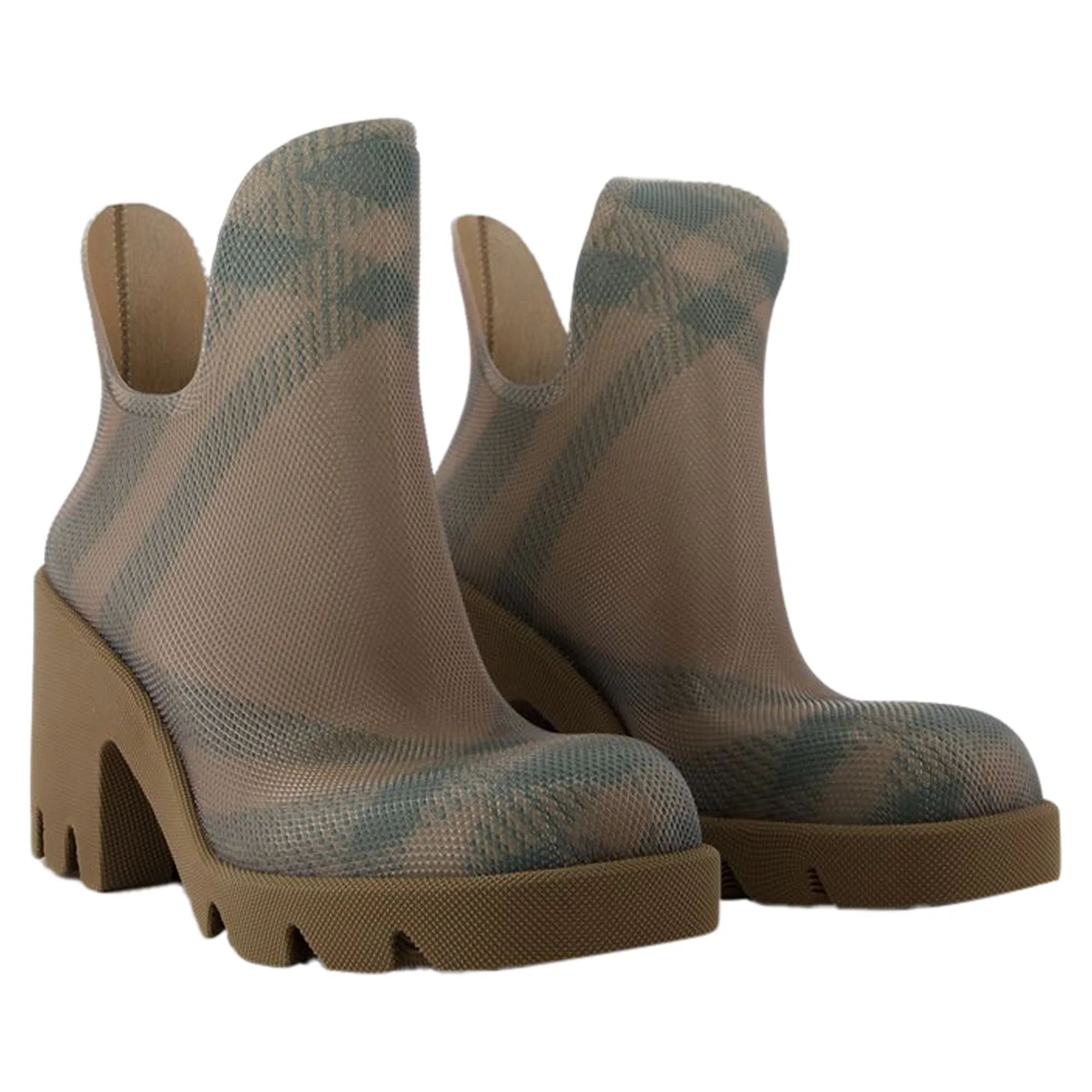 Ankle Boots Marsh- Burberry - Synthetic - Nude