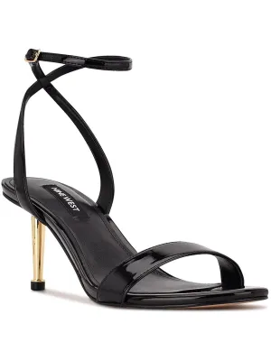Anny Womens Ankle Strap Open Toe Heels