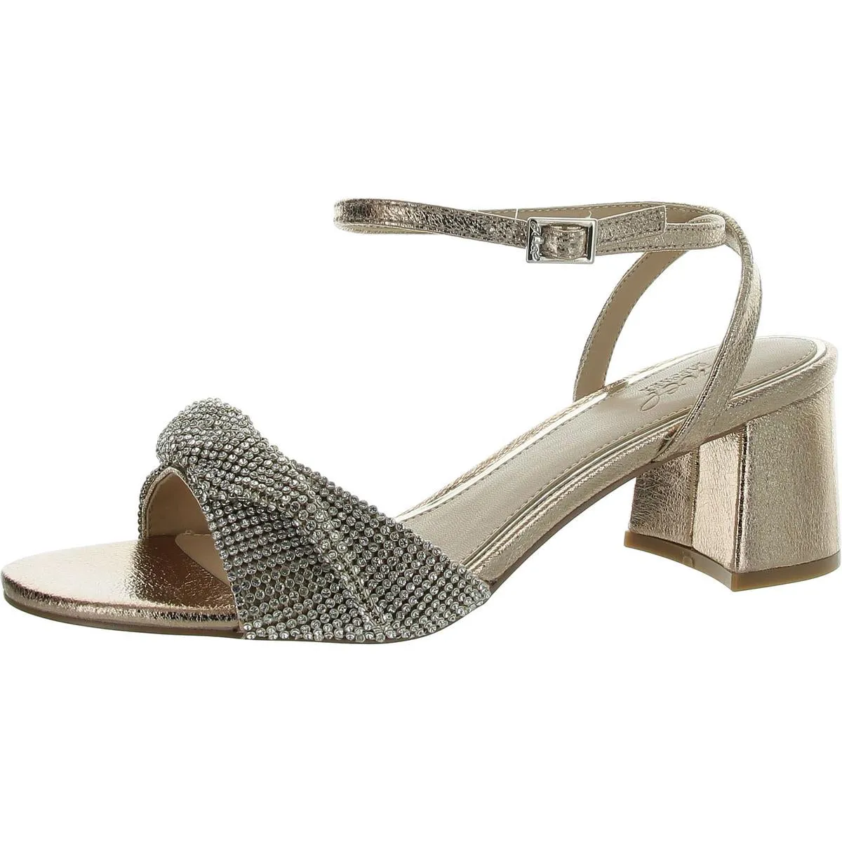 ANSLEY Womens Faux Leather Ankle Strap