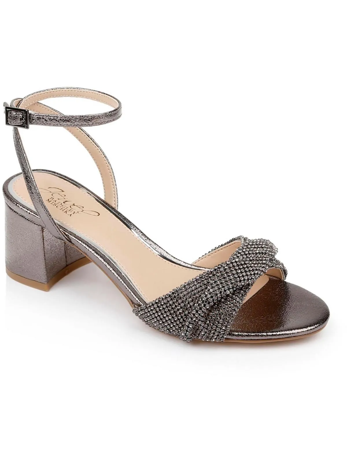 ANSLEY Womens Faux Leather Ankle Strap