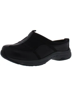 Argyle Womens Comfort Insole Slip On Mule Sneakers