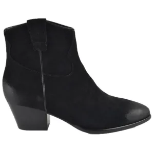 Ash Houston Suede Leather Women's Heeled Ankle Boots