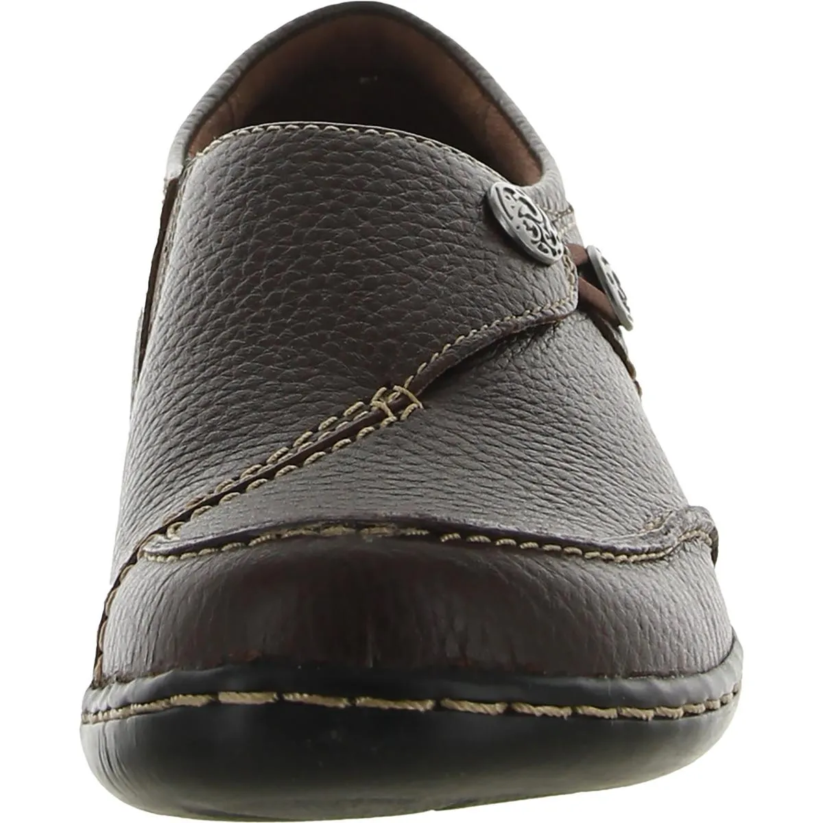 Ashland Lane Q Womens Leather Comfort Insole Loafers
