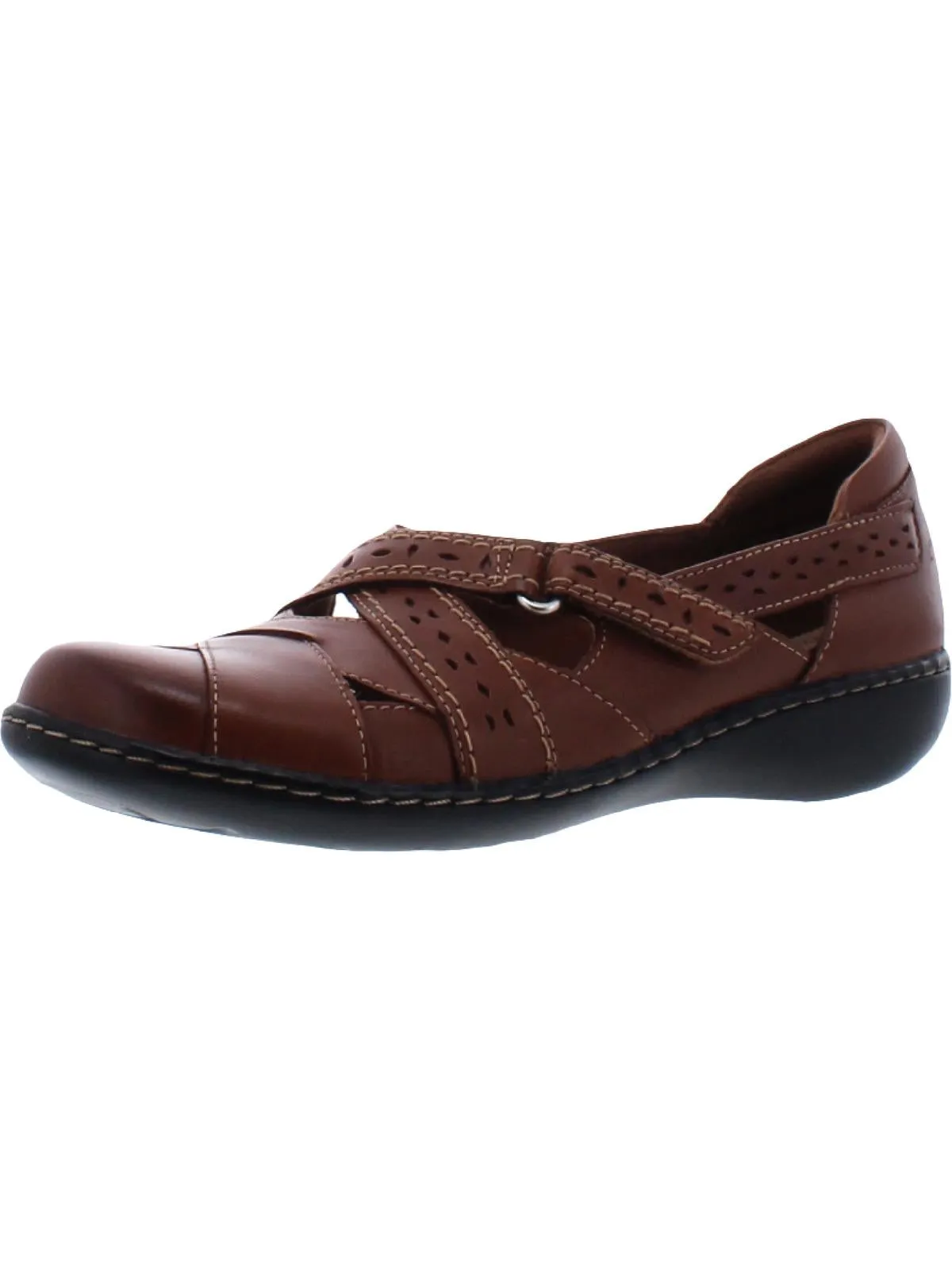 Ashland Spin Q Womens Leather Comfort Insole Flats