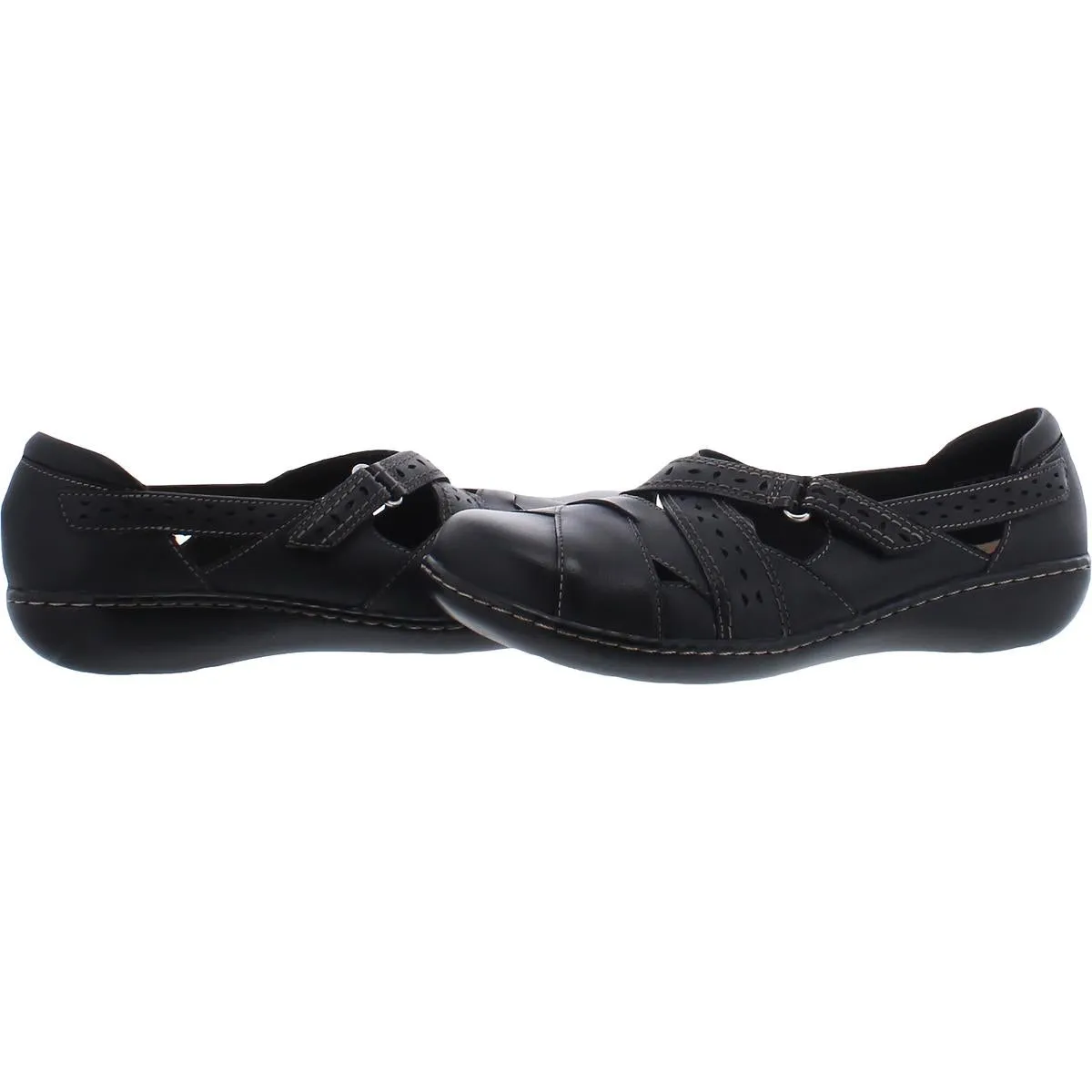 Ashland Spin Q Womens Leather Comfort Insole Flats