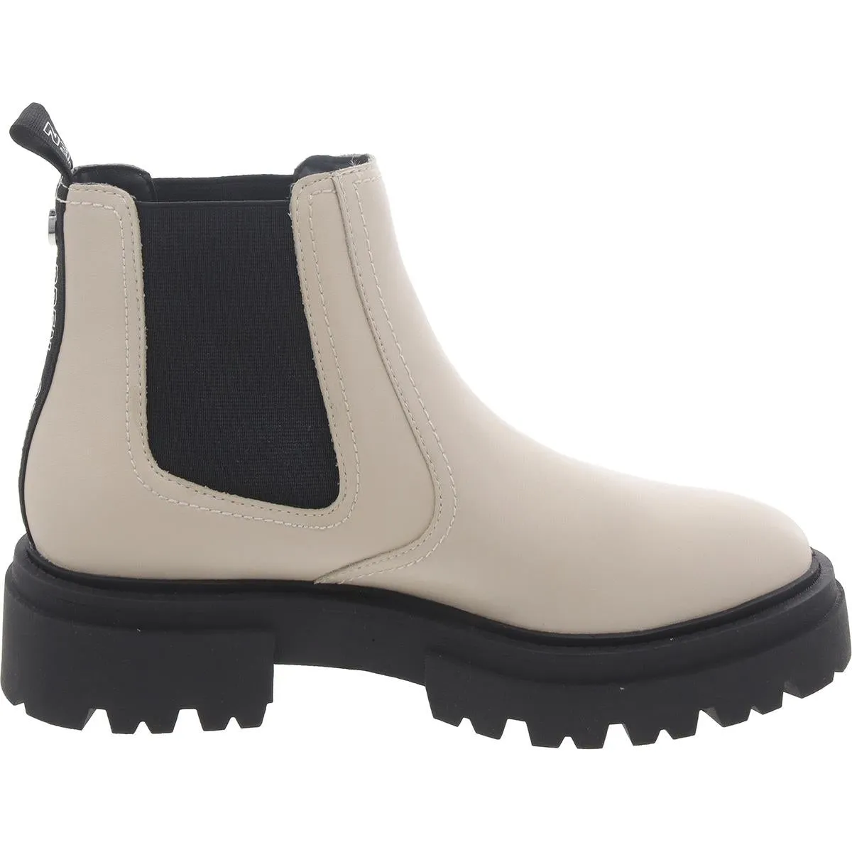 Astute Womens Leather Stretch Chelsea Boots