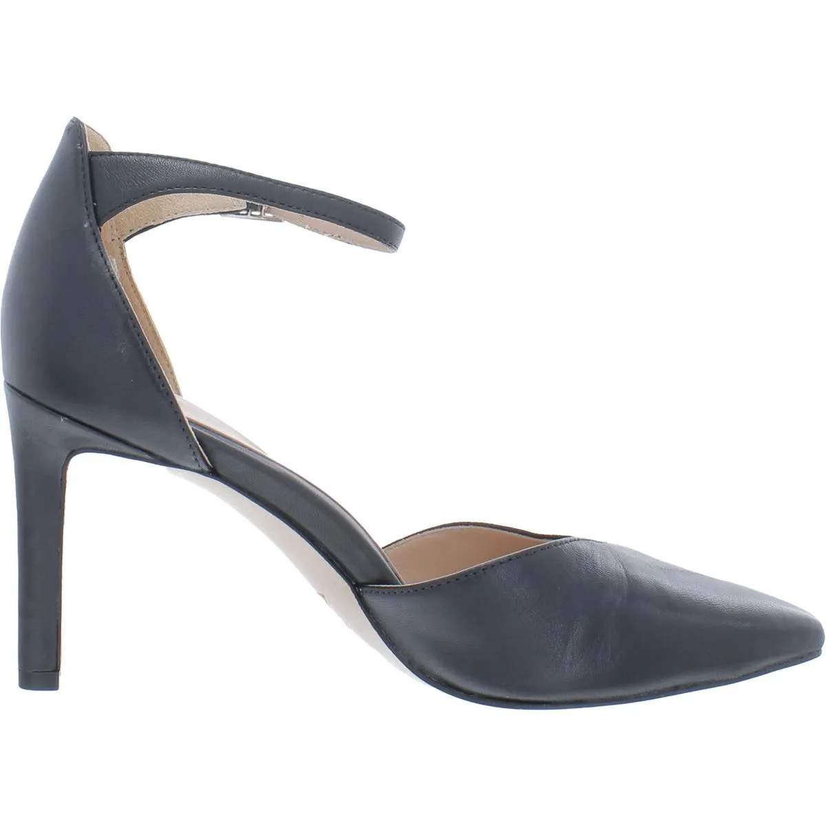 Ayla Womens Pointed Toe Ankle Strap