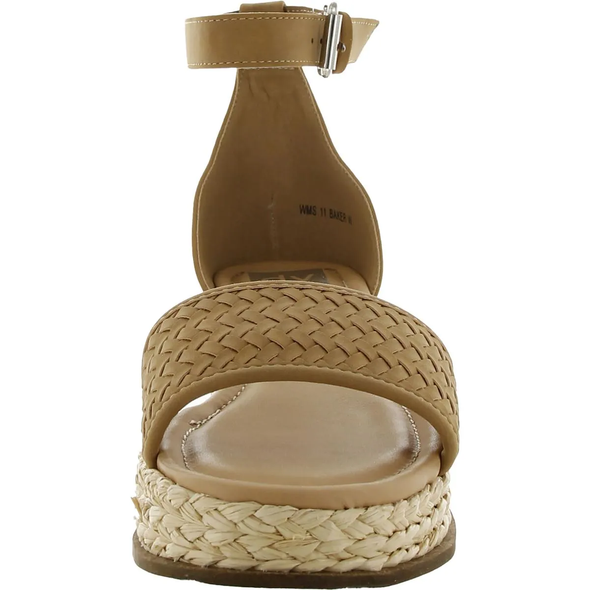 Baker Womens Ankle Strap Woven Espadrilles