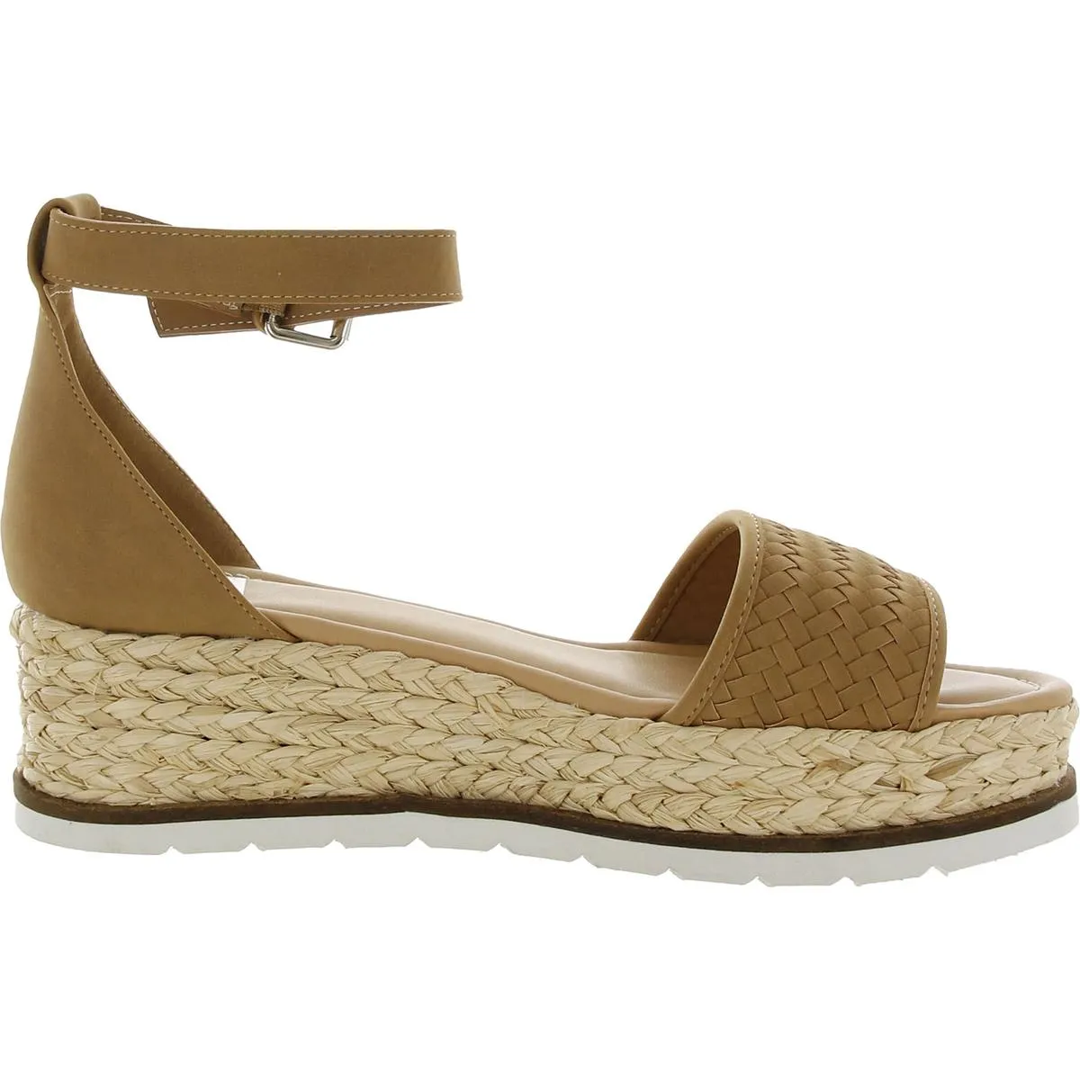 Baker Womens Ankle Strap Woven Espadrilles