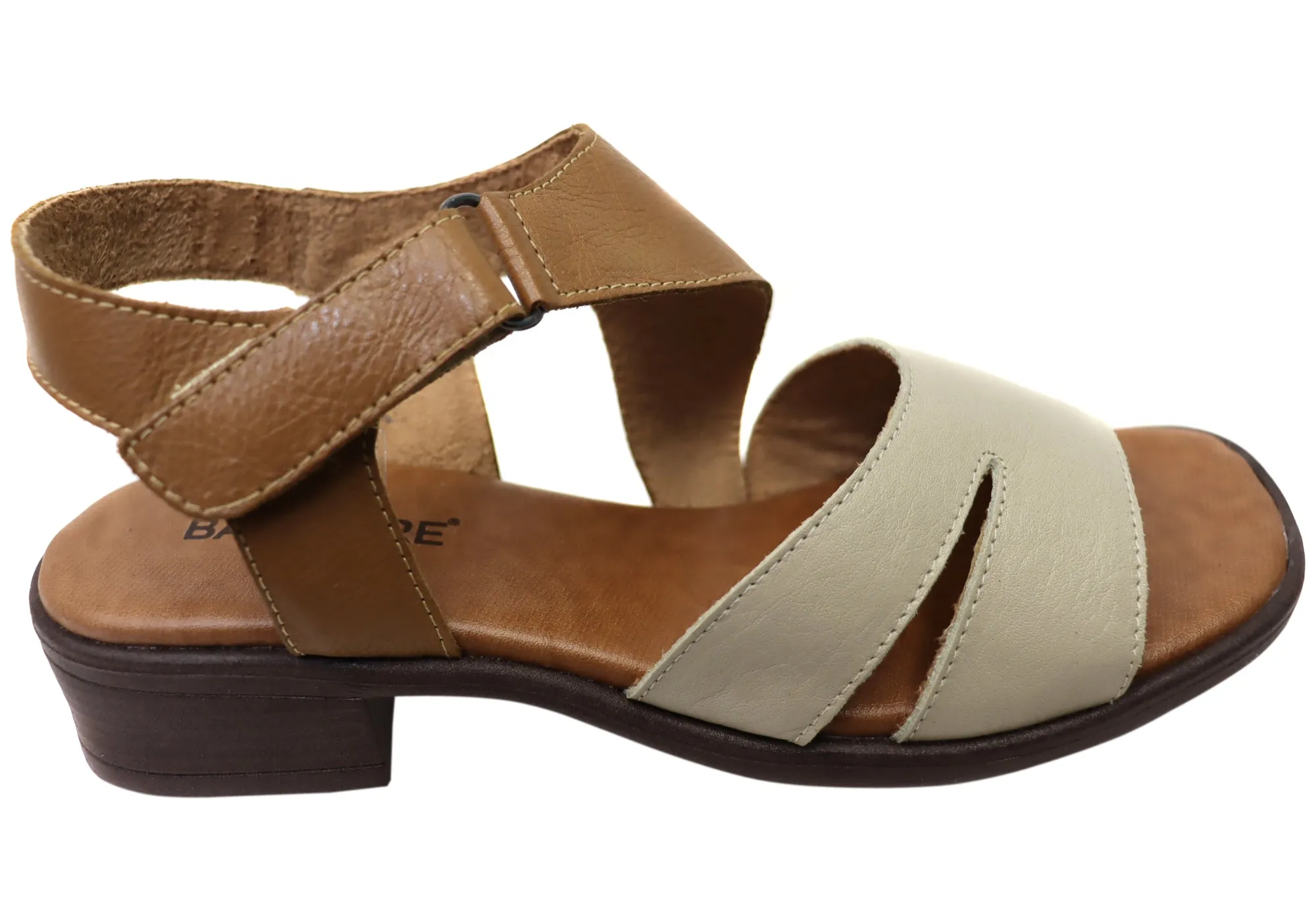 Balatore Josephine Womens Comfort Brazilian Leather Low Heel Sandals Balatore Shoes