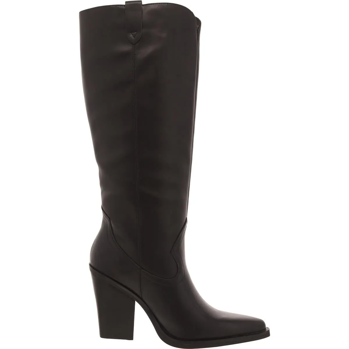 Baltimore Womens Faux Leather Pointed Toe Knee-High Boots