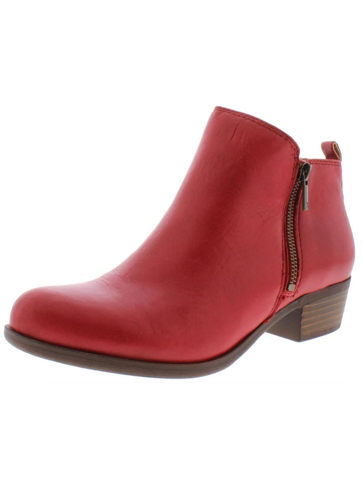 Basel Womens Textured Ankle Boots