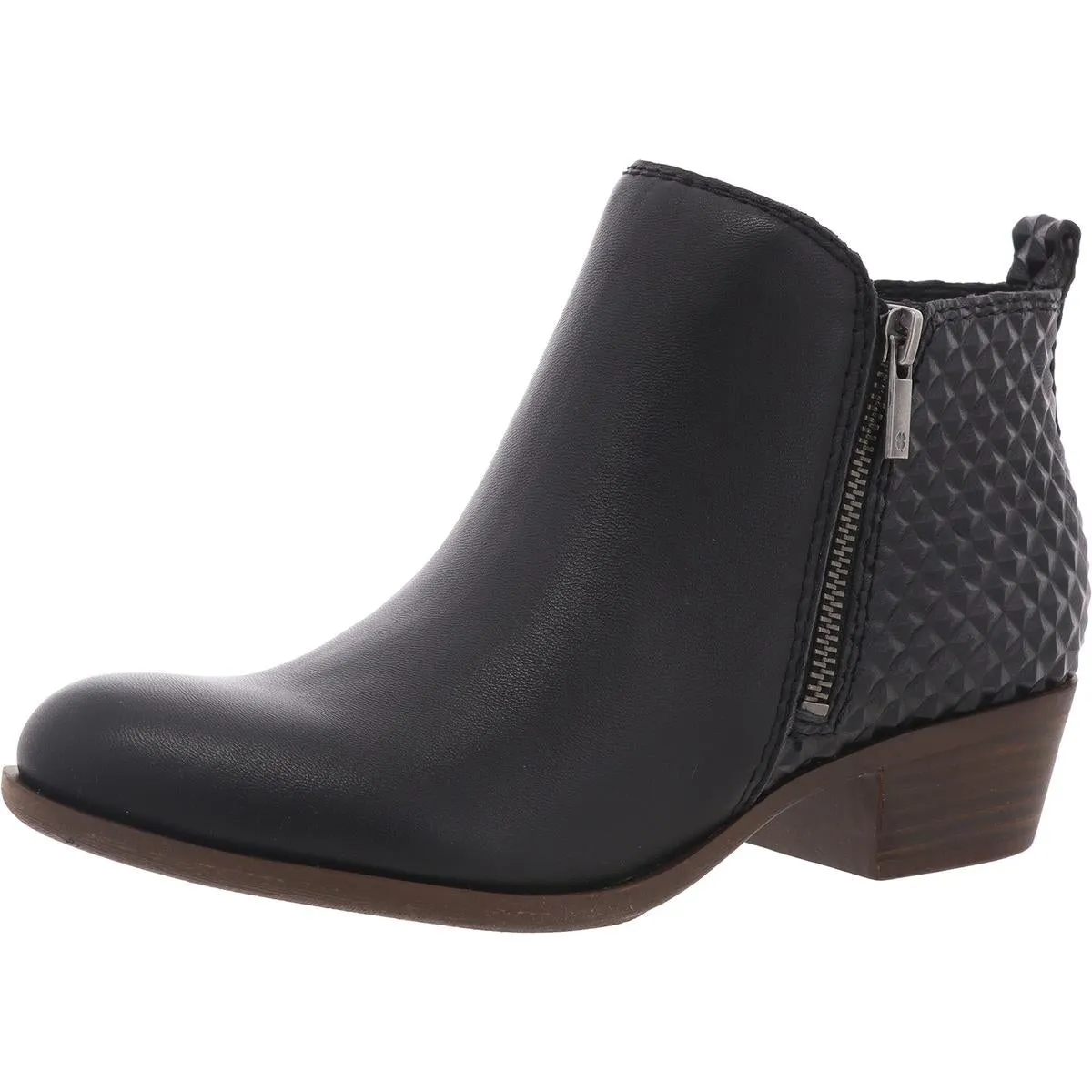 Basel Womens Textured Ankle Boots