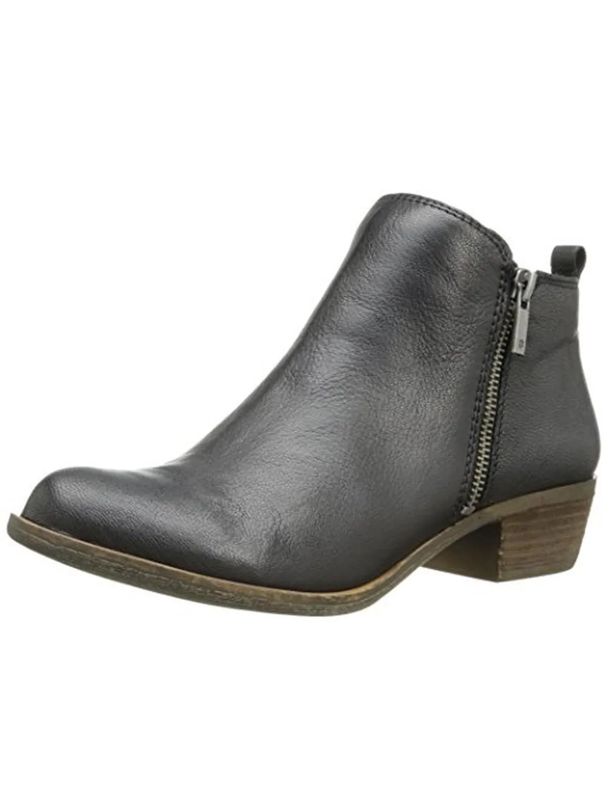 Basel Womens Textured Ankle Boots