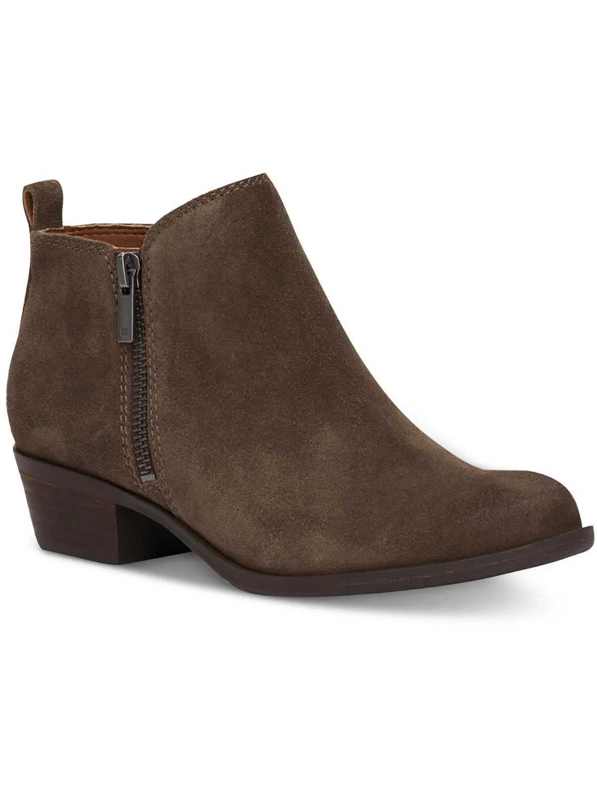 Basel Womens Textured Ankle Boots