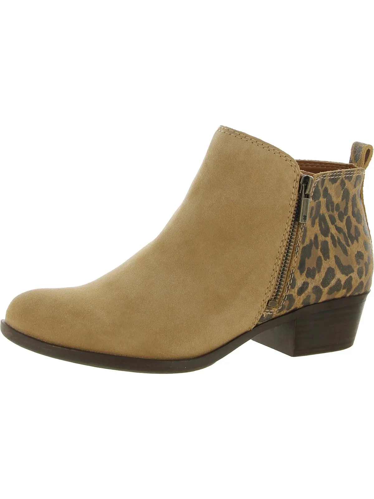 Basel Womens Textured Ankle Boots