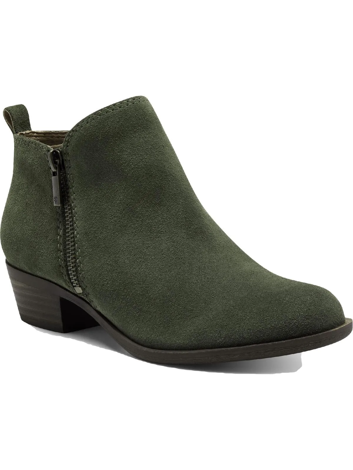 Basel Womens Textured Ankle Boots