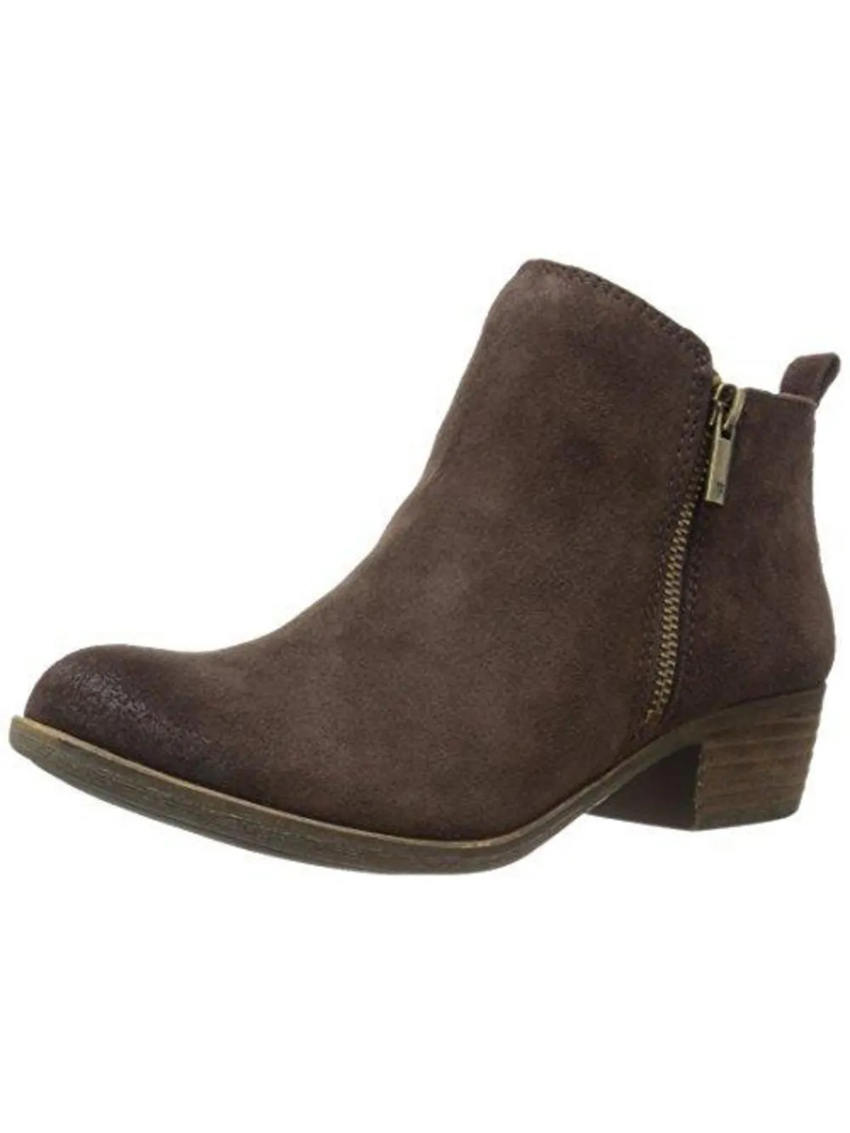 Basel Womens Textured Ankle Boots