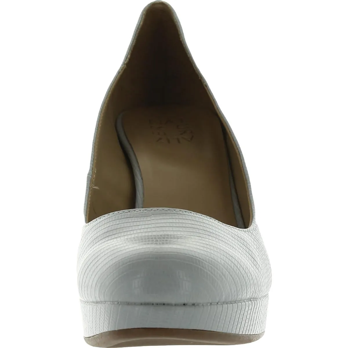 Berlin Womens Comfort Insole Slip On Platform Heels