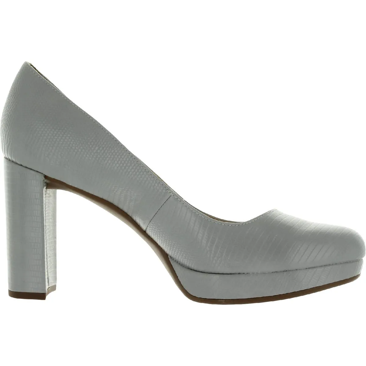 Berlin Womens Comfort Insole Slip On Platform Heels
