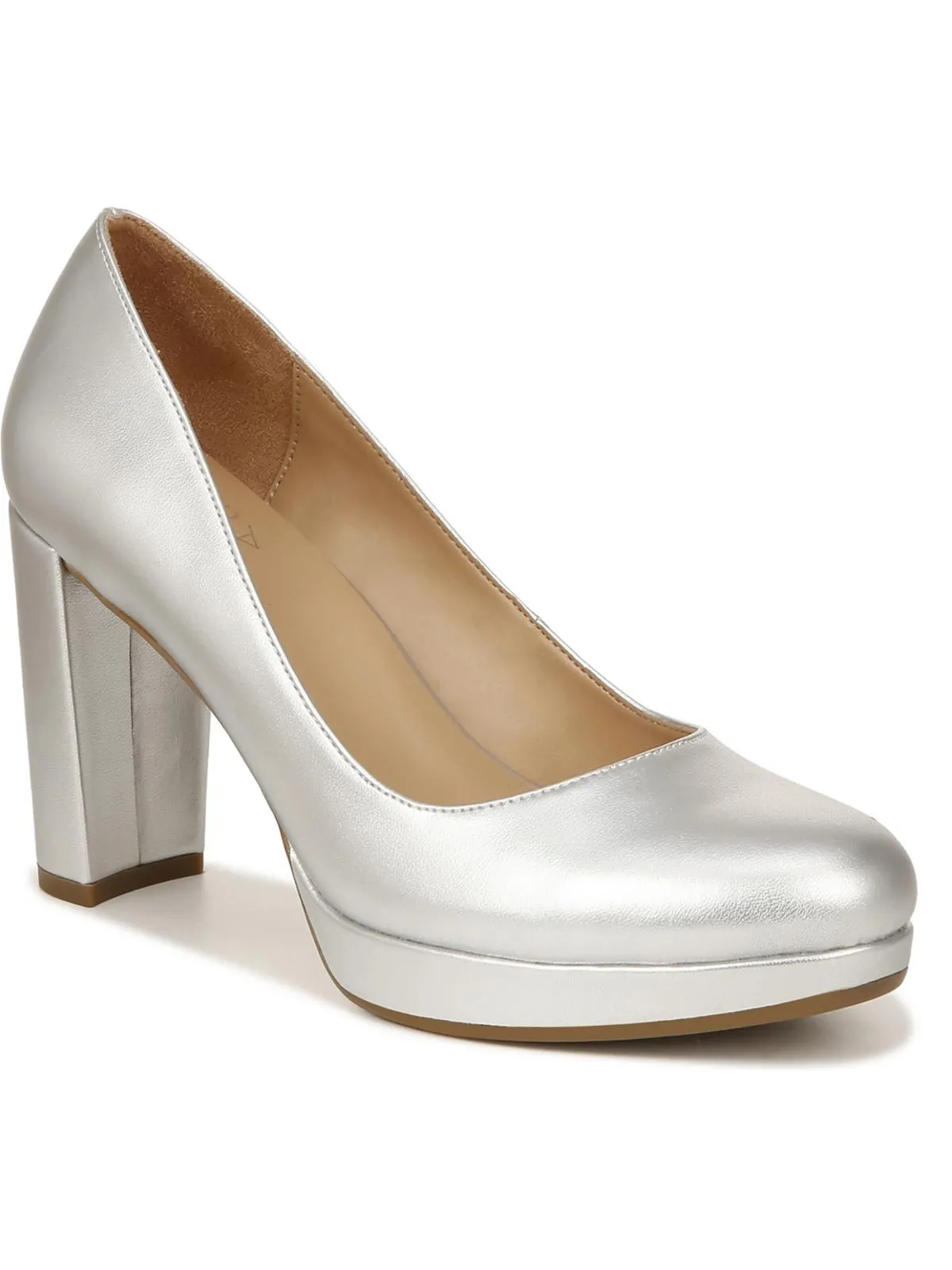 Berlin Womens Comfort Insole Slip On Platform Heels