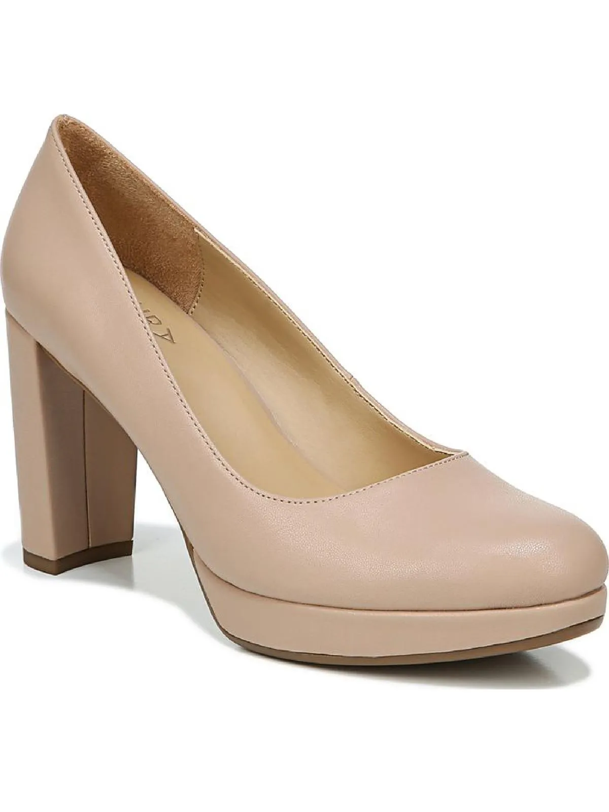 Berlin Womens Comfort Insole Slip On Platform Heels