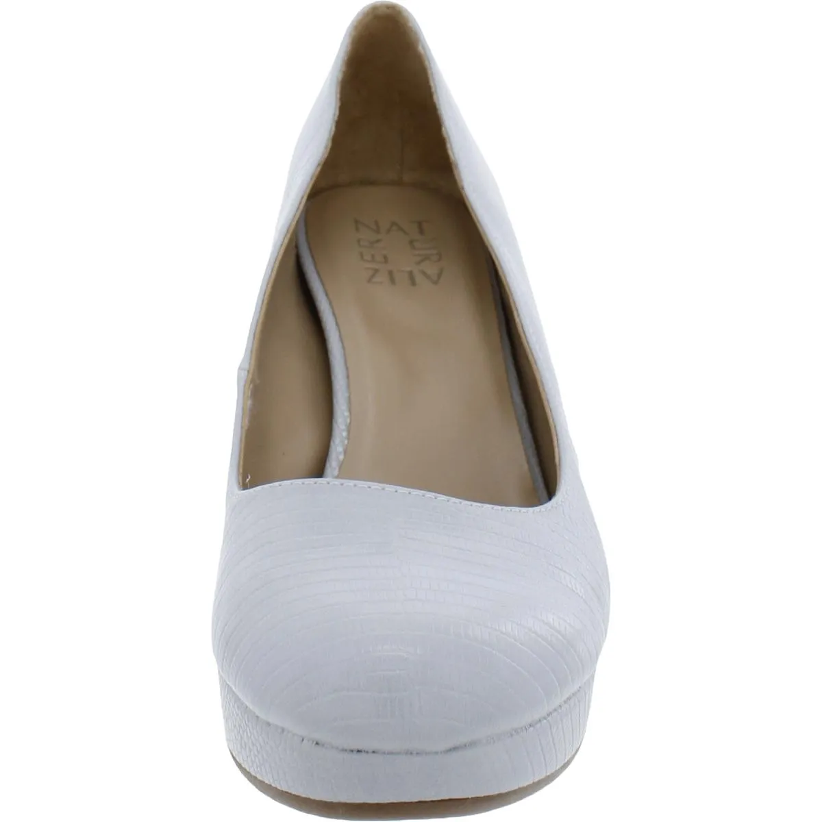 Berlin Womens Comfort Insole Slip On Platform Heels
