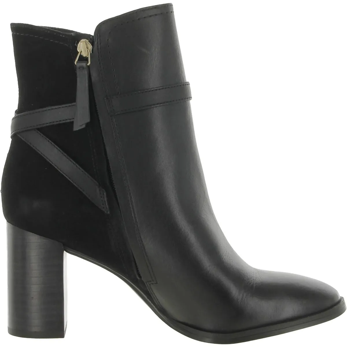 Bexley Womens Leather Heels Ankle Boots